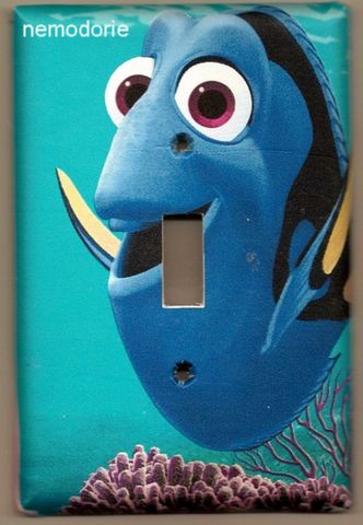 Disney Finding Nemo's Dorie Switchplate Under the Sea